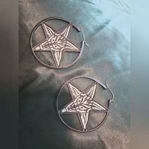 Baphomet earings
